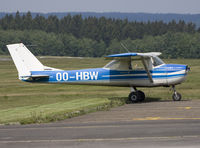 OO-HBW @ EBSP - Parking position. At that place, the ground is NOT horizontal. - by Philippe Bleus