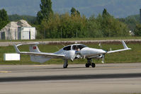 N424TX @ LFSB - Departing for a round trip over the region on Basel - by Urs Ruf