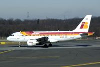 EC-HGS @ EDDL - Iberia departing DUS - by Joop de Groot