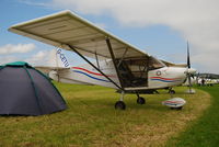 G-CETU @ EGAD - On the display line - EGAD Fly-in 2011 (who needs a hotel!) - by Noel Kearney