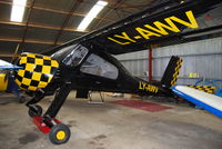 LY-AWV @ EGAD - In the hanger at Newtownards during Fly-in 2011. - by Noel Kearney