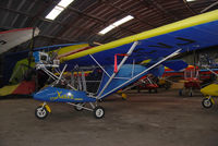 G-CCVJ @ EGAD - In the hanger at Newtownards during Fly-in 2011. - by Noel Kearney
