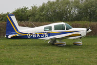 G-BAJN @ EGBR - Grumman American AA-5 Traveller at Breighton Airfield, UK in April 2011. - by Malcolm Clarke
