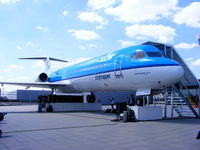 PH-OFE @ EHAM - preserved on the Panorama terrace at Schiphol - by Chris Hall