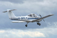 G-DFLY @ EGGP - On approach to runway 27. - by Mark J Kopczewski