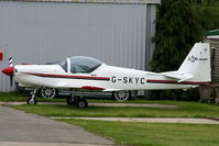 G-SKYC @ EGNG - based at Bagby Airfield, Yorkshire - by Chris Hall
