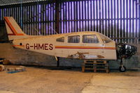 G-HMES @ EGNG - one of the many wrecks and relics at Bagby Airfield, Yorkshire - by Chris Hall