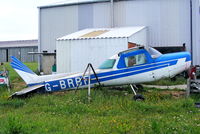 G-BRBF @ EGNG - one of the many wrecks and relics at Bagby Airfield, Yorkshire - by Chris Hall