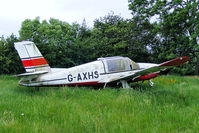 G-AXHS @ EGNG - one of the many wrecks and relics at Bagby Airfield, Yorkshire - by Chris Hall
