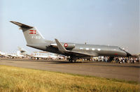 F-313 @ EGVA - Gulfstream III of Eskradille 721 of the Royal Danish Air Force at Vaerlose on display at the 1996 Royal Intnl Air Tattoo at RAF Fairford. - by Peter Nicholson