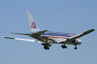 N327AA @ DFW - Landing at DFW Airport. - by Zane Adams