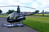 G-MAVI @ EGCJ - Northumbria Helicopters - by Chris Hall