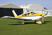 G-AVYL @ X5FB - Piper PA-28-120 Cherokee D at Fishburn Airfield, UK in April 2011. - by Malcolm Clarke