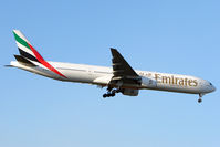 A6-EMQ @ EGLL - Emirates' Boeing 777-31H, c/n: 32697 at Heathrow - by Terry Fletcher