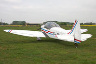 G-BLXI @ EGBR - Scintex CP1310-C3 Super Emeraude at Breighton Airfield, UK in April 2011. - by Malcolm Clarke