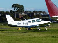 VH-FLV @ YMMB - Piper Warrior II VH-FLV at Moorabbin - by red750