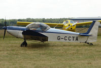 G-CCTA @ EGNA - One of the aircraft at the 2011 Merlin Pageant held at Hucknall Airfield - by Terry Fletcher