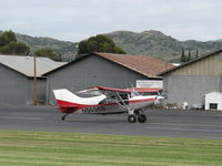 N5656B @ SZP - 1983 Maule M-7-235 SUPER ROCKET, Lycoming O-540-W1A5 235 Hp, taxi off Rwy 04 after landing - by Doug Robertson