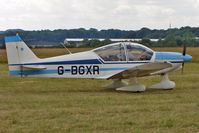 G-BGXR @ EGNA - One of the aircraft at the 2011 Merlin Pageant held at Hucknall Airfield - by Terry Fletcher