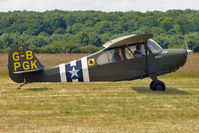 G-BPGK @ EGNA - One of the aircraft at the 2011 Merlin Pageant held at Hucknall Airfield - by Terry Fletcher