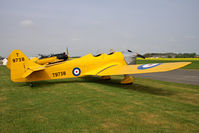 G-AKAT @ EGBR - Miles M14A Hawk Trainer at Breighton Airfield in April 2011. - by Malcolm Clarke