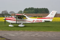 G-ZGZG @ EGBR - Cessna 182T Skylane at Breighton Airfield, UK in April 2011. - by Malcolm Clarke