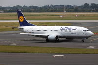 D-ABXU @ EDDL - Lufthansa, Name: Seeheim-Jugenheim - by Air-Micha