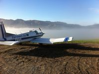 ZK-LTT - Waiting for fog to clear from an airstrip near Tarawera, Napier-Taupo road. - by D Ranford