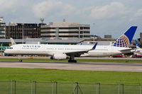 N14121 @ EGCC - United Airlines - by Chris Hall