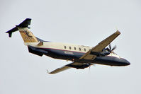 N201GL @ CNY - Great Lakes' 1996 Beech 1900D, c/n: UE-201 climbing away from Moab - by Terry Fletcher