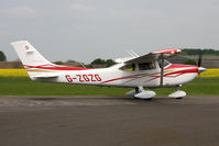 G-ZGZG @ EGBR - Cessna 182T Skylane at Breighton Airfield, UK in April 2011. - by Malcolm Clarke