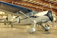 N79496 @ 40G - 1943 Stinson V77, c/n: 77-131 displayed at Planes of Fame , VALLE , AZ - by Terry Fletcher
