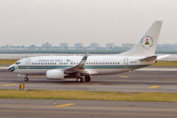 5N-FGT @ JFK - Nigerian Air Force's Boeing B737-7N6 BBJ, c/n: 34260/1746 taxying at New York JFK - by Terry Fletcher