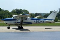 N2034Y @ I19 - 1962 Cessna 172C - by Allen M. Schultheiss