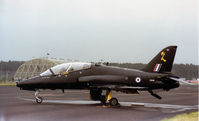 XX230 @ EGQL - Hawk T.1A of 63 Squadron/7 Flying Training School at RAF Chivenor on display at the 1992 RAF Leuchars Airshow. - by Peter Nicholson