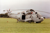 XV711 @ CAX - Sea King HAS.6 of 819 Squadron at Prestwick on display at the 1994 Carlisle Airshow. - by Peter Nicholson