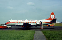 G-ARIR @ CAX - Viscount 708 of Dan-Air operating from Carlisle in the Summer of 1978. - by Peter Nicholson