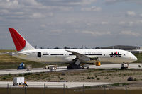 JA821J @ PAE - Line #20 will not be delivered in these colours. JAL has adopted the previous scheme with the crane on the tail. - by Duncan Kirk