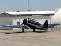 N8203H @ SEE - Parked on the south side by a hanger - by Helicopterfriend