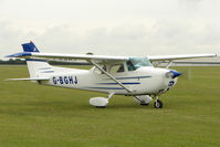 G-BGHJ @ EGBK - Visitor on Day1 of AeroExpo 2011 at Sywell - by Terry Fletcher