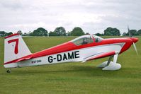 G-DAME @ EGBK - 2009 VANS RV-7 at Sywell - by Terry Fletcher