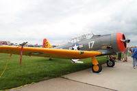 N7692Z @ KDVN - At the Quad Cities Air Show.  SNJ-4 10117
