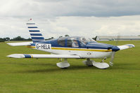 G-HELA @ EGBK - 1980 Soc De Construction D\'avions De Tourisme Et D\'affaires SOCATA TB10, c/n: 135 at Sywell - by Terry Fletcher