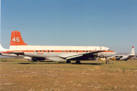 N555SQ @ 34AZ - Macavia DC-6B Tanker 45 - by Henk Geerlings