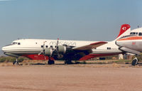 N666SQ @ 34AZ - Macavia  - T & G ,  DC-6 Tanker 47 - by Henk Geerlings