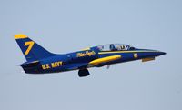 N139PJ @ TIX - L-39 in Blue Angels colors