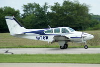 N178W @ I19 - 1977 Beech 95-B55 - by Allen M. Schultheiss