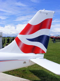 G-TECI @ EGBK - at AeroExpo 2011 - by Chris Hall