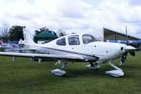 N537CA @ EGBK - at AeroExpo 2011 - by Chris Hall