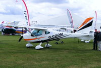 G-CGOM @ EGBK - at AeroExpo 2011 - by Chris Hall